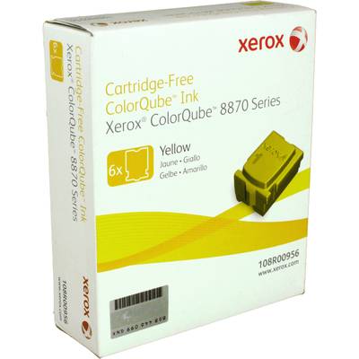 6 Xerox Colorsticks 108R00956  yellow