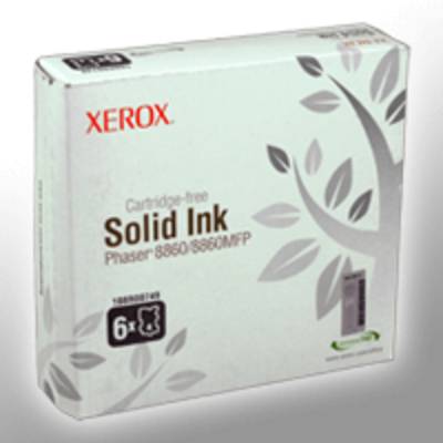 6 Xerox Colorsticks 108R00749 schwarz
