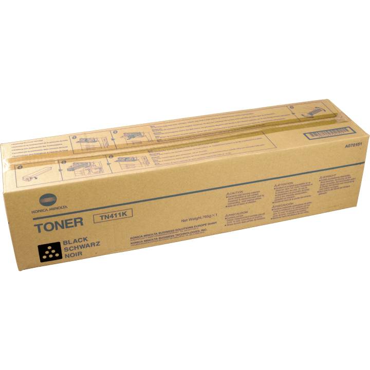 Konica Minolta Toner TN-411K A070151 schwarz-0