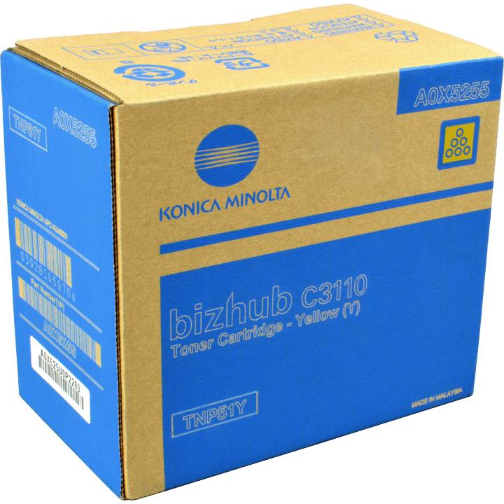 Konica Minolta TNP-51Y - Gelb - original - Tonerpatrone-0