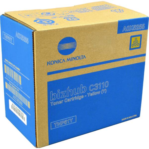 Konica Minolta TNP-51Y - Gelb - original - Tonerpatrone
