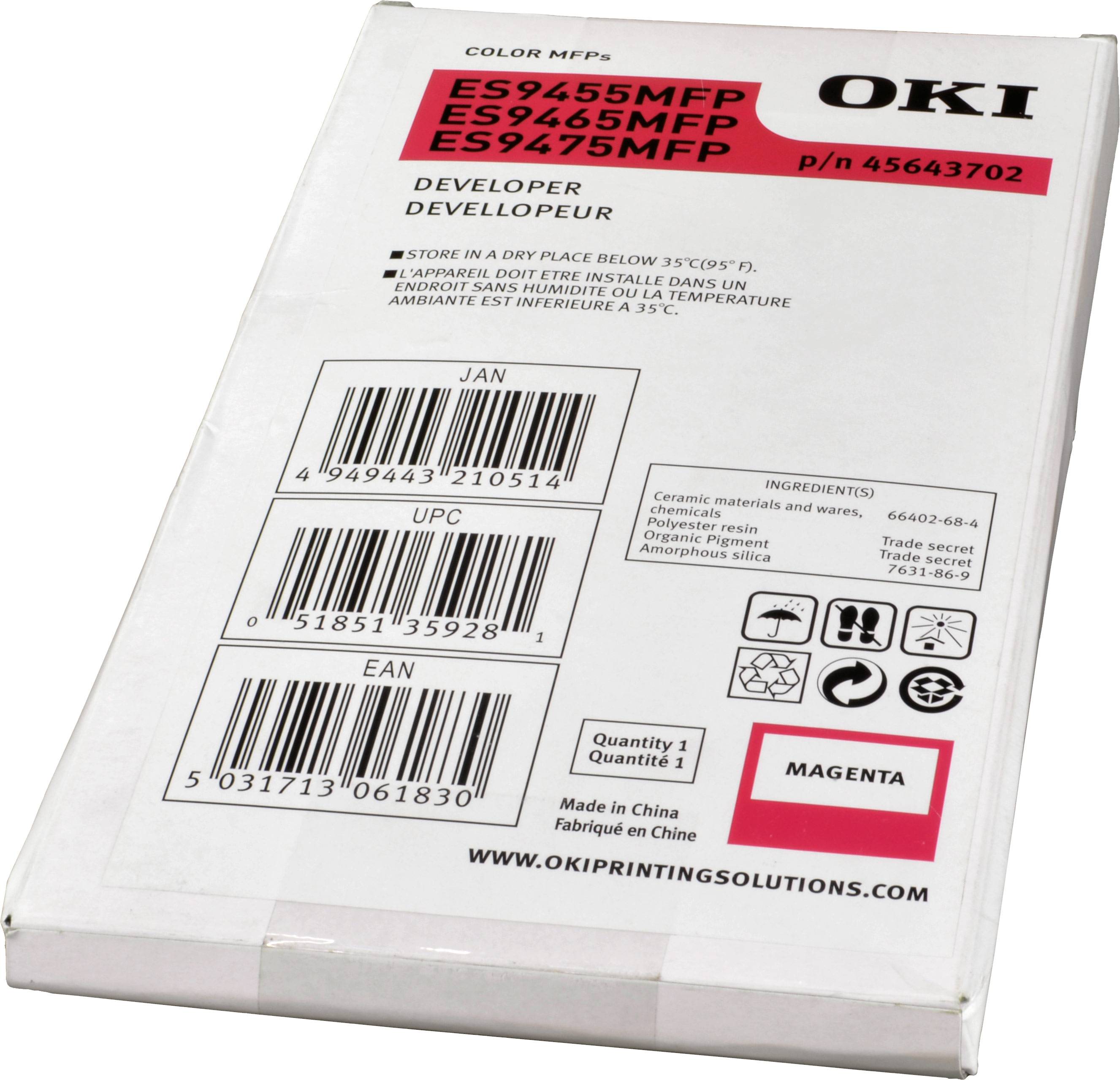 Oki ES Developer 45643702 magenta-0