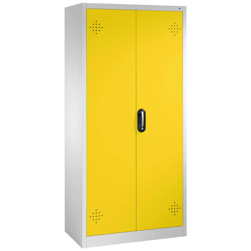 Gefahrstoffschrank, C+P Umweltschrank, für wassergefährdende Stoffe, mit Flügeltüren, 1.950 x 930 x 500 mm (HxBxT), Farb-1