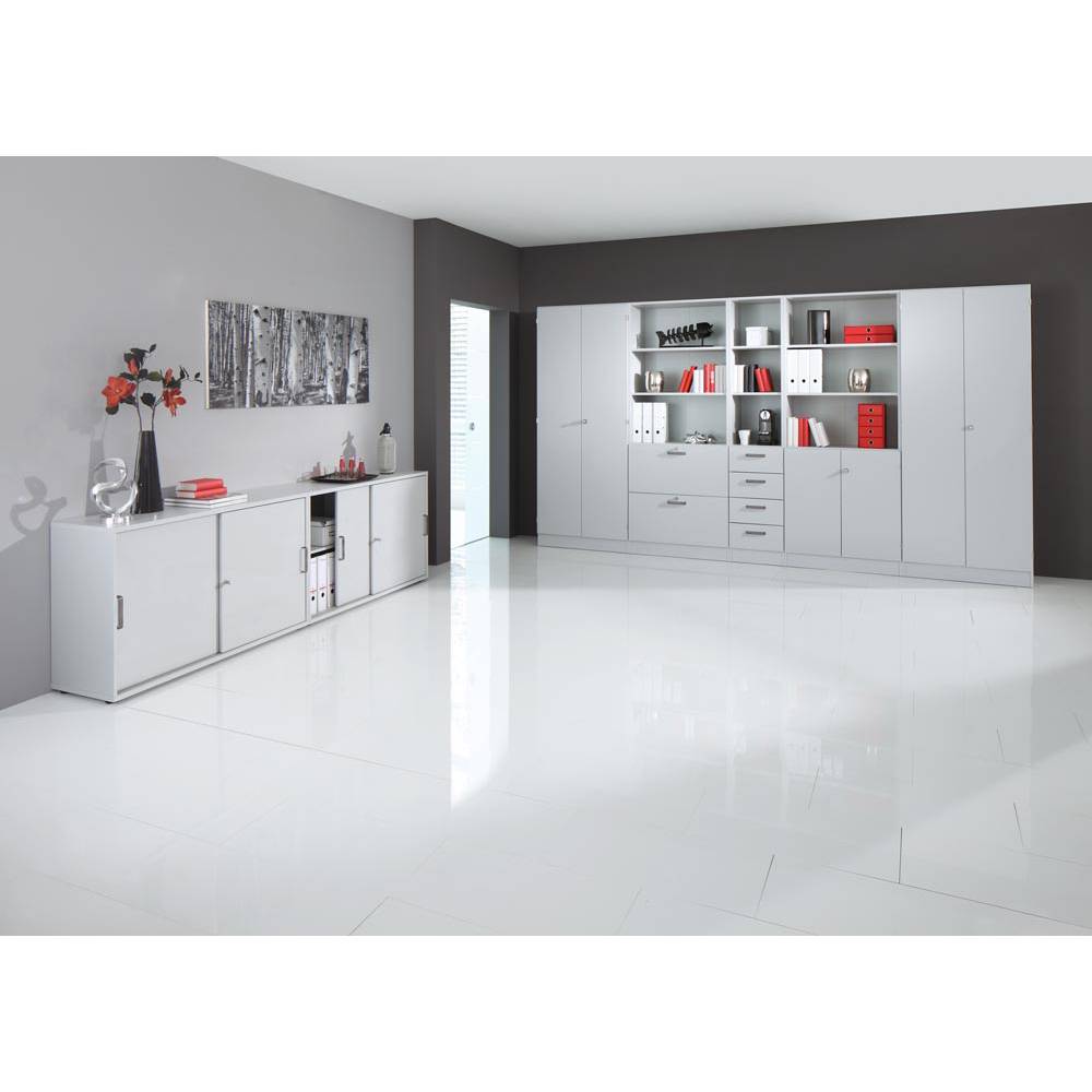 Schiebetürenschrank 2OH ws/ei-1