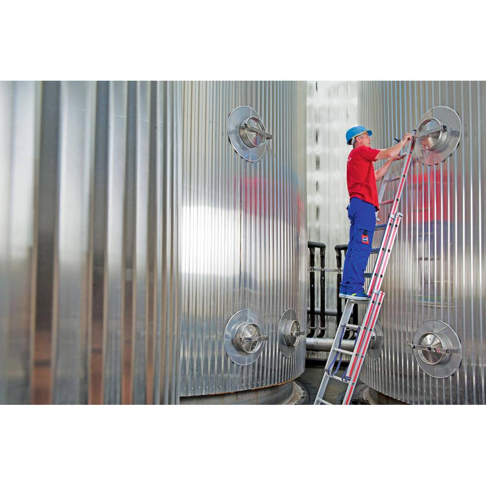 Allzweckleiter, 3-tlg., 3x9 Sprossen,Leiterl. 6630 mm, als Stehleiter 4420 mm-1