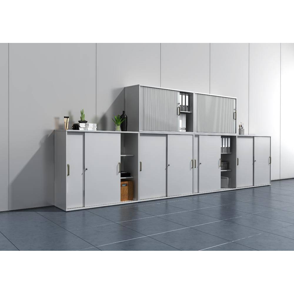Schiebetürenschrank 2OH ws/ei-2