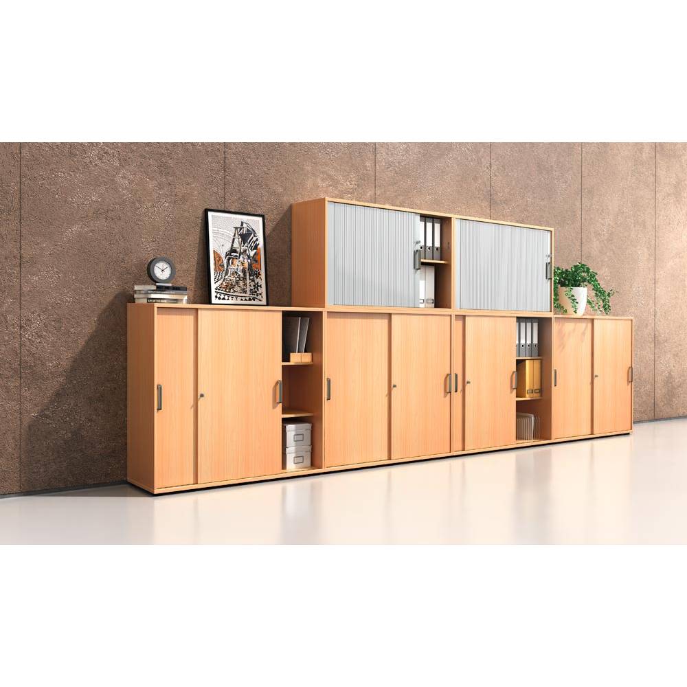 Schiebetürenschrank 2OH ws/ei-3