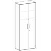 Garderobenschrank H2160xB800xT420mm Buchedekor 2Türen,2Ablagen abschl.GERAMÖBEL