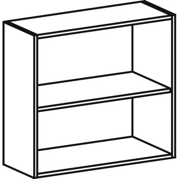 Regal Flex 2OH 2Böden 800x752x400mm bu - Artikel: 821010770