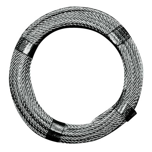 Drahtseil, verzinkt 100 m 5 mm
