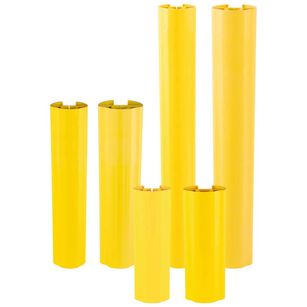 Regalanfahrschutz Alfa gelb H600 mm B75-100 mm - Artikel: 7830106780-1