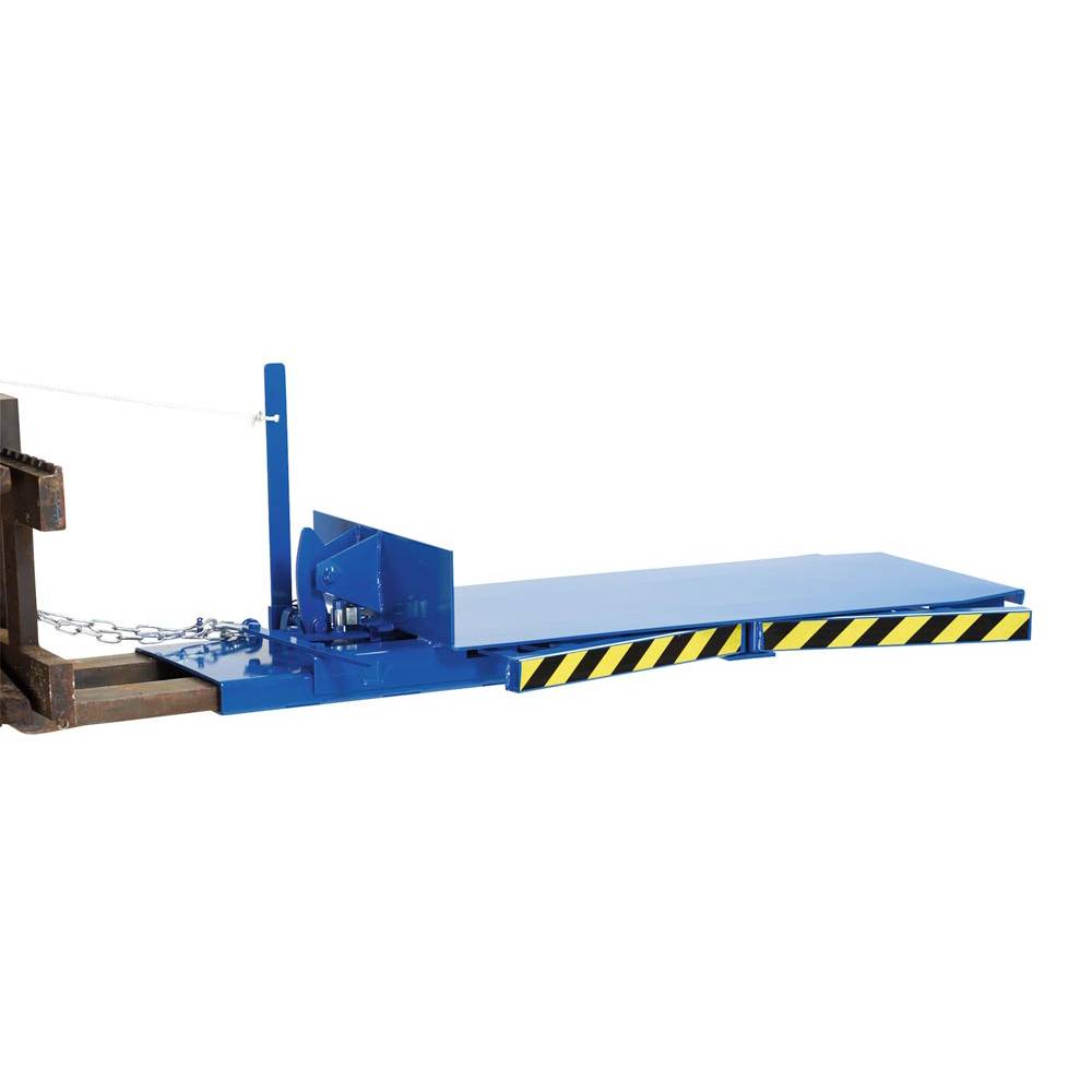 RR Industrietechnik Gitterboxwender 570x1640x450mm 450kg Tragkraft RAL 5010 Enzianblau-1