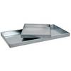 Wanne 500x500 Stumpf Metall