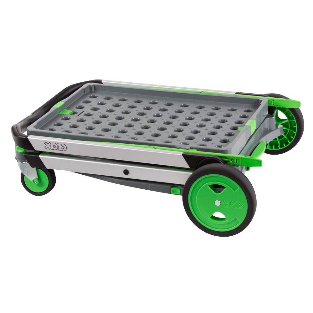 Klappwagen, LxBxH 890x550x1025 mm, zusammengeklappt 670x470x110 mm, 2 Ladefläche-2
