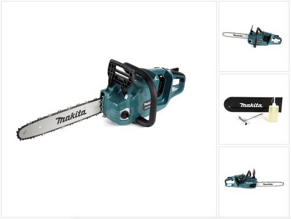 Makita DUC 355 Z Akku Kettensäge 36V ( 2x18V ) Brushless 35 cm Solo - ohne Akku, ohne Ladegerät