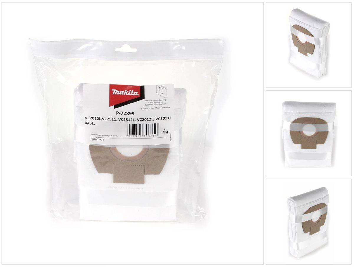 makita Staubsaugerbeutel P-72899 P-72899-0