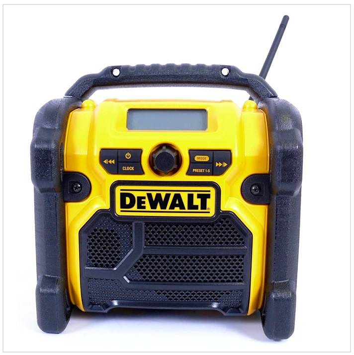DeWalt DCR 019 10,8 V- 18 V Li- Ion Baustellen Radio Solo, ohne Akku & ohne Ladegerät-2