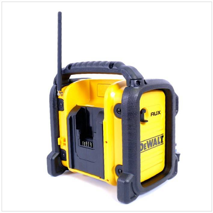 DeWalt DCR 019 10,8 V- 18 V Li- Ion Baustellen Radio Solo, ohne Akku & ohne Ladegerät-3