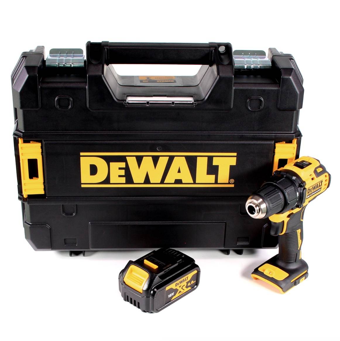 DeWalt DCD 708 NT Akku Bohrschrauber 18 V Li-Ion Brushless in TSTAK Box + 1 x 4,0 Ah Akku - ohne Ladegerät-1