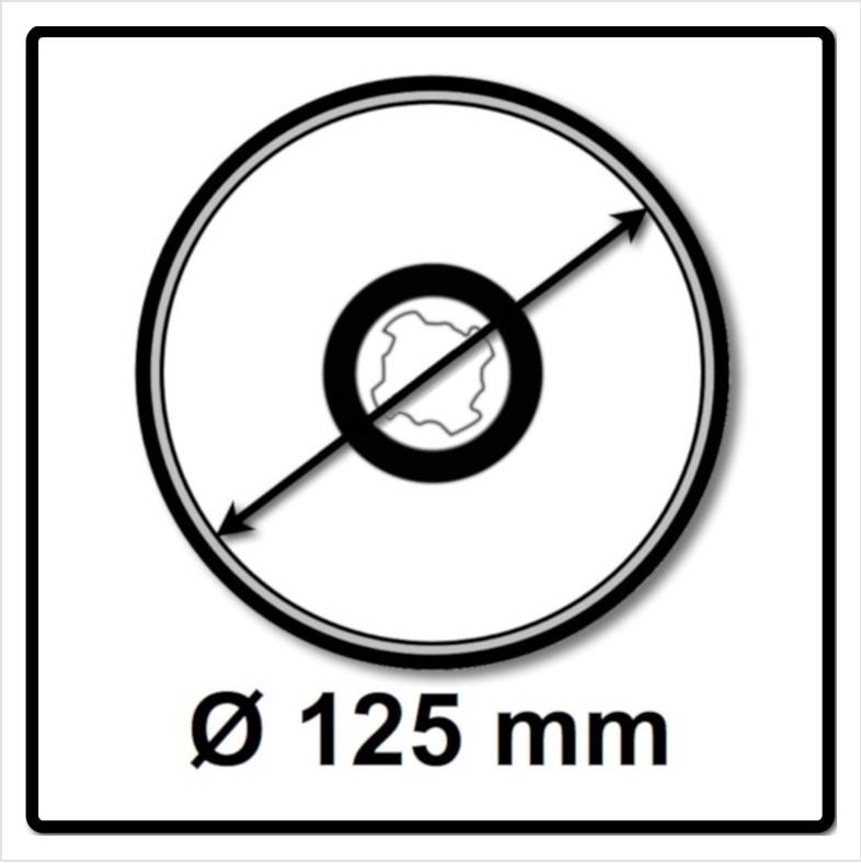 Bosch Trennscheiben X-LOCK 125 x 22,23mm Standard for Inox ( 2608619267 )-2