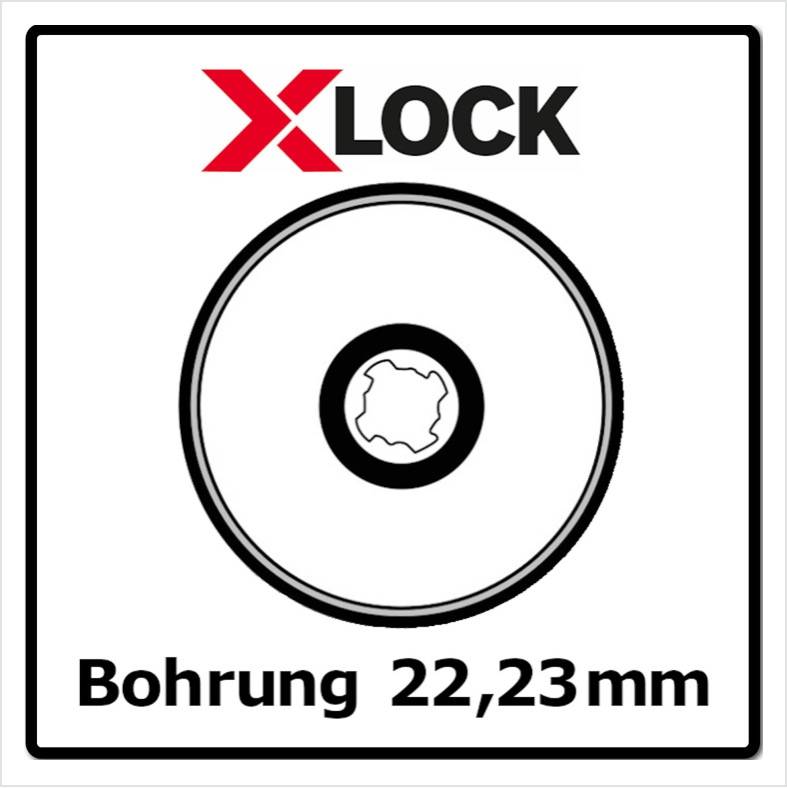 Bosch Trennscheiben X-LOCK 125 x 22,23mm Standard for Inox ( 2608619267 )-4