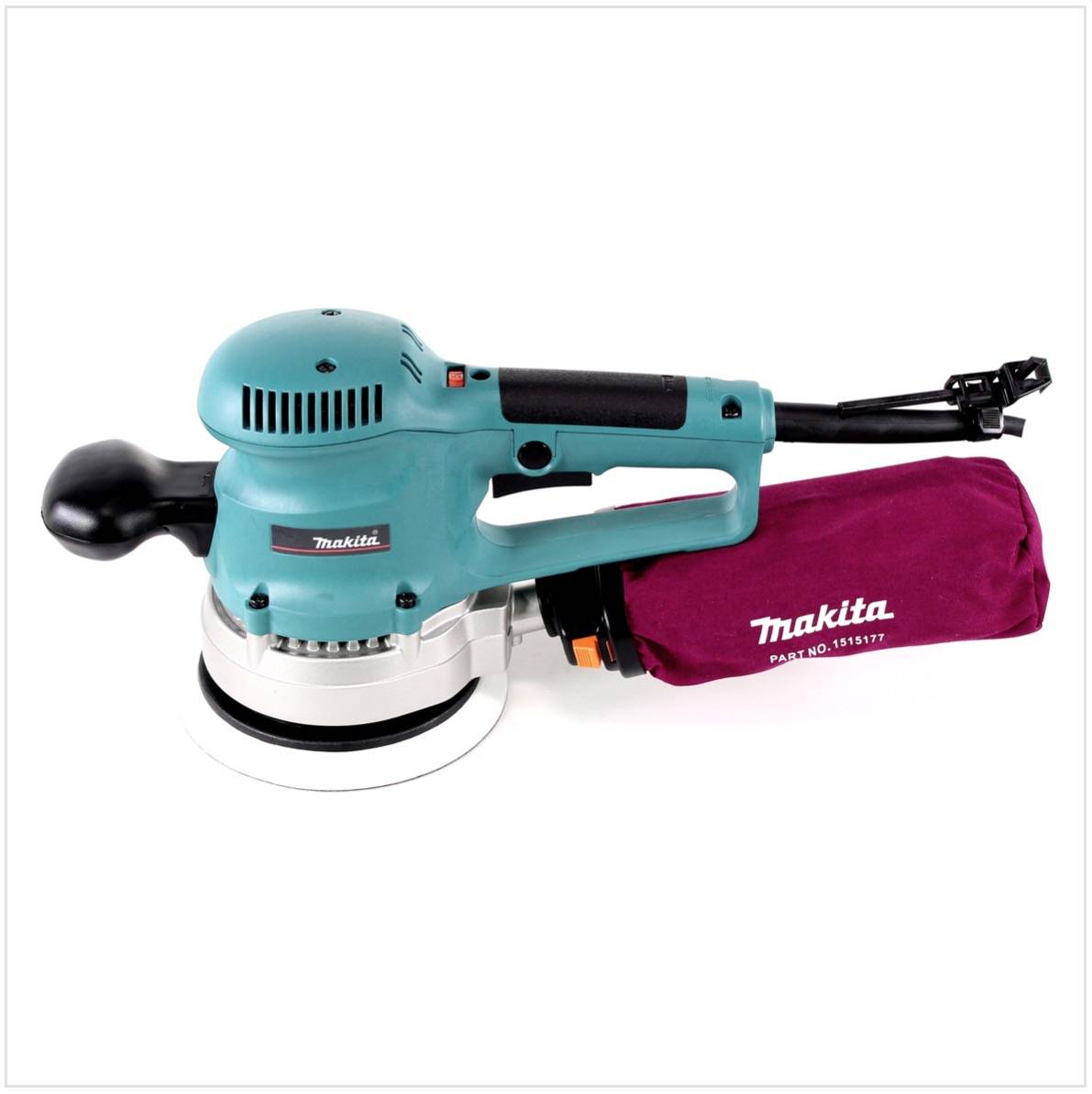 Makita BO 6030 Exzenterschleifer 150 mm mit 310 Watt Solo, ohne Zubehör-1