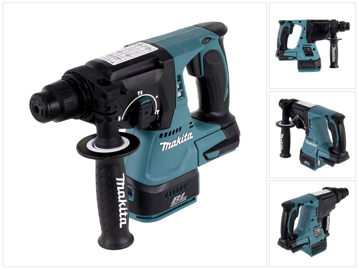 Makita DHR 242 Z Akku Bohrhammer 18 V 2 J SDS-Plus Brushless Solo - ohne Akku, ohne Ladegerät-0