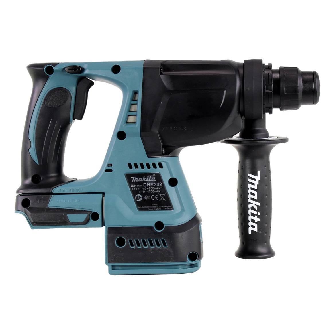 Makita DHR 242 Z Akku Bohrhammer 18 V 2 J SDS-Plus Brushless Solo - ohne Akku, ohne Ladegerät-2