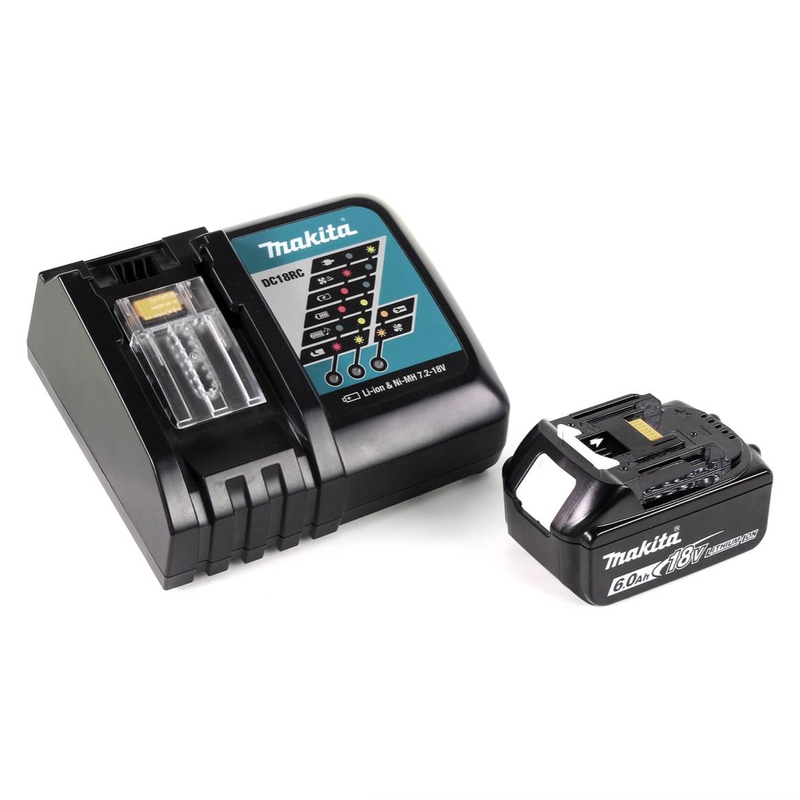 Makita DDF 485 RG1J Akku Bohrschrauber 18V 50Nm im Makpac + 1x 6,0 Ah Akku + Ladegerät-4