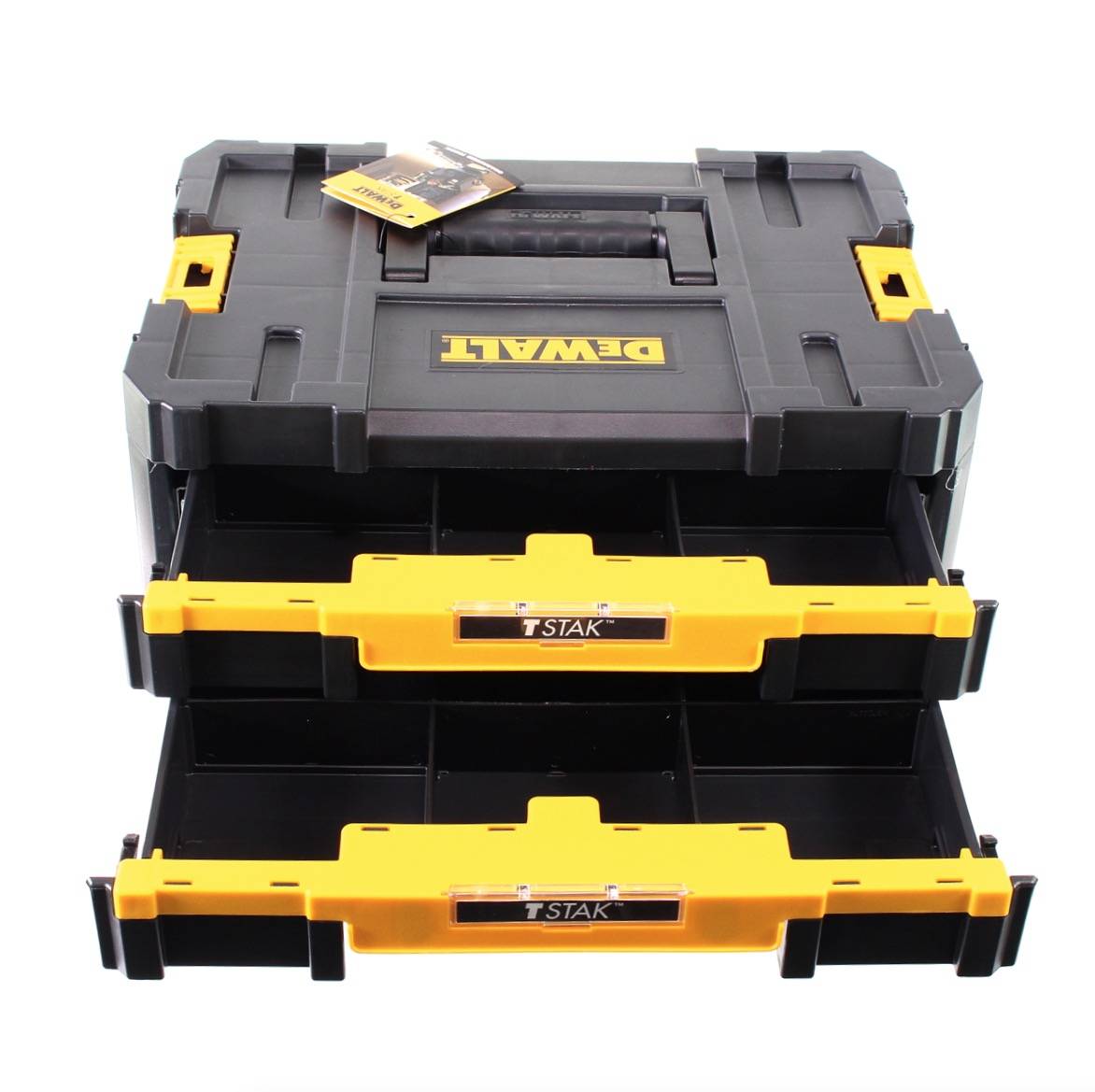 DeWalt DWST 1-70706 TSTAK IV Werkzeugbox mit 2 Schubladen und verstellbaren Trennstegen-3