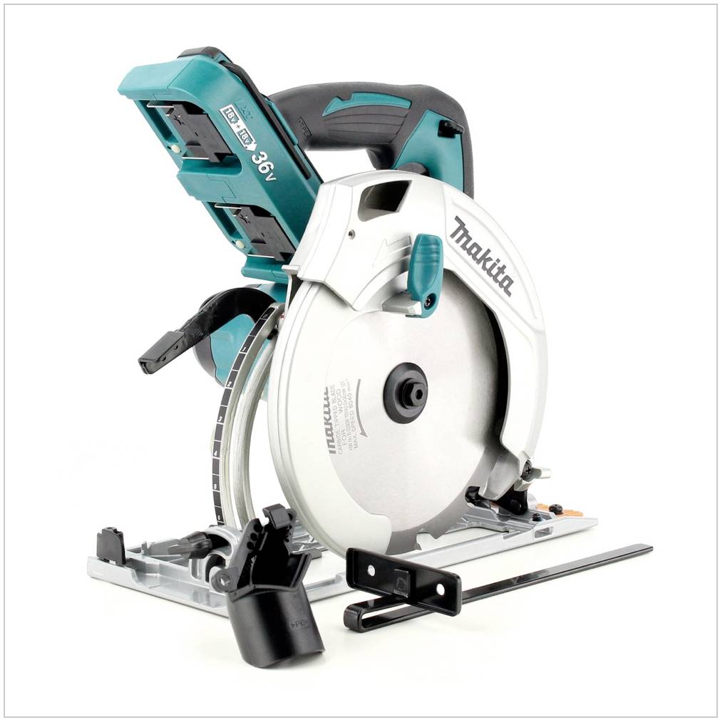 Makita DHS 710 ZJ Akku Handkreissäge 36V (2x 18V) 190 mm Solo + Makpac - ohne Akku, ohne Ladegerät-3