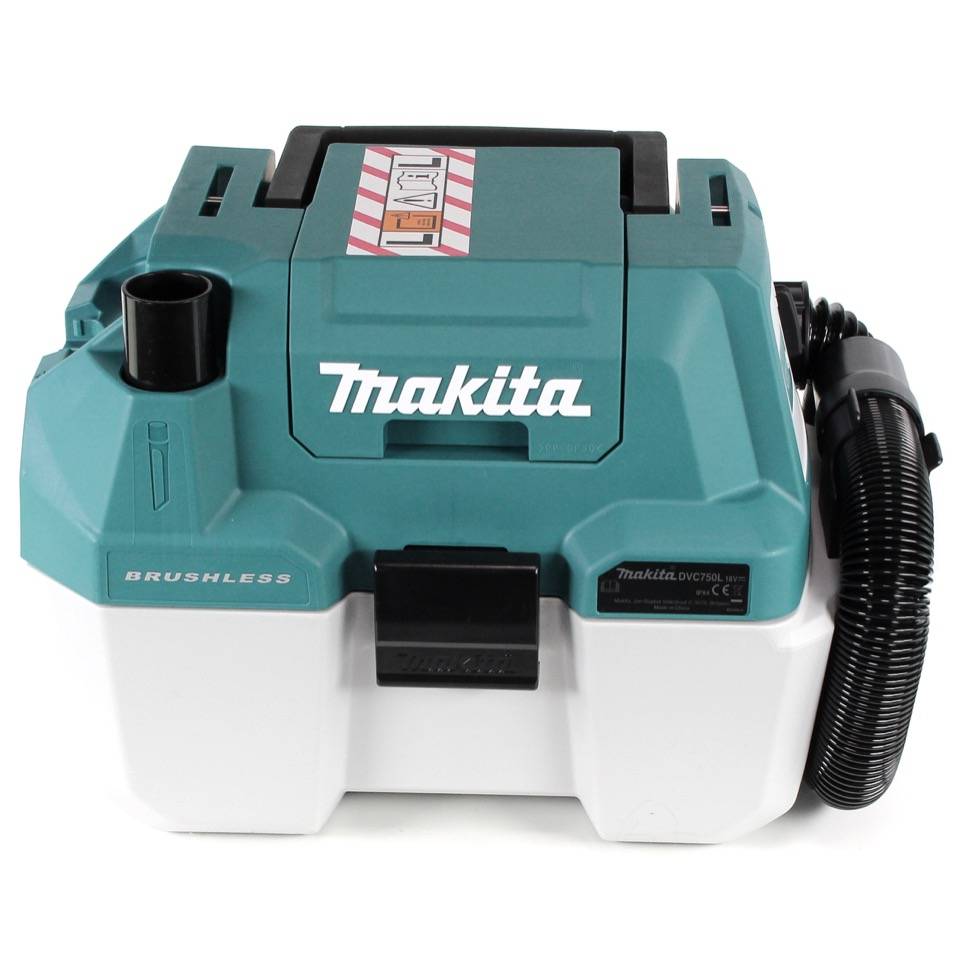 Makita DVC 750 LZX1 Akku Staubsauger Nass und Trockensauger 18 V tragbar - ohne Zubehör, ohne Akku, ohne Ladegerät-3