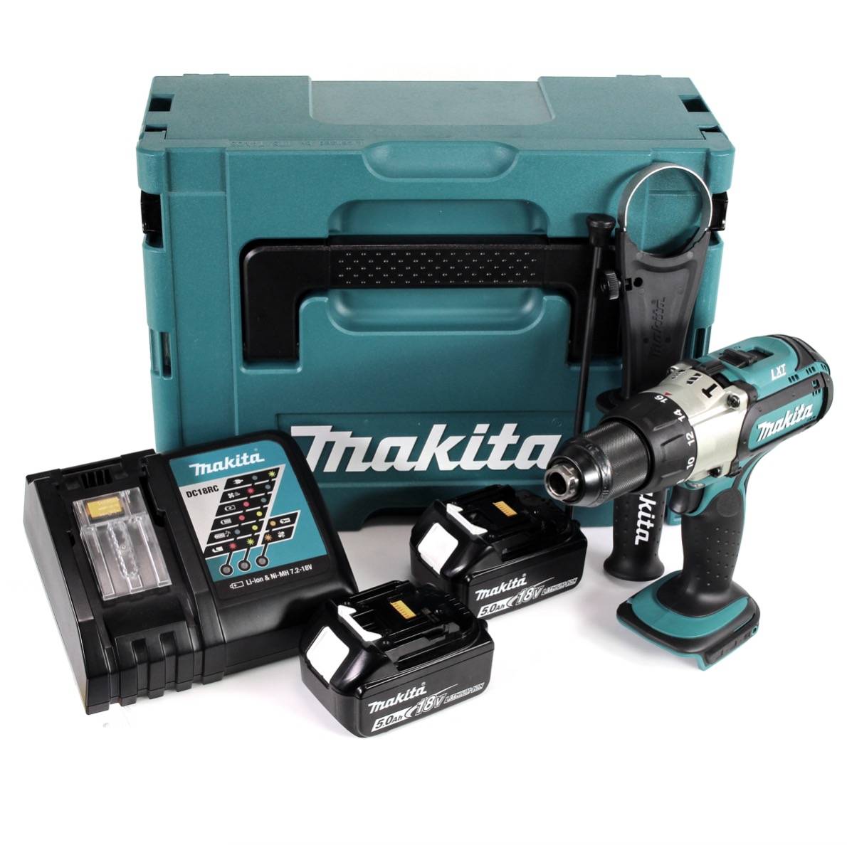 Makita DHP451RTJ - Bohrhammer/Treiber - schnurlos-1