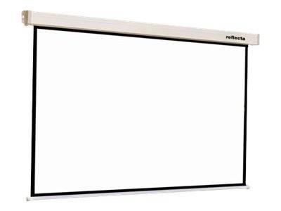 Reflecta Crystal-Line Rollo - Leinwand - Deckenmontage möglich, geeignet für Wandmontage - 254.6 cm (100) - 1:1 - Matte-0