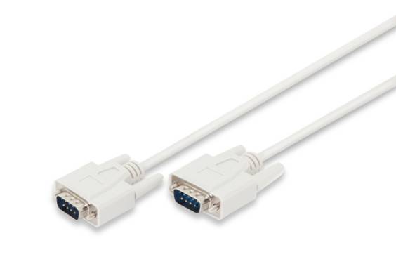 DIGITUS - Datatransfer Anschlusskabel, D-Sub9/St - D-Sub9/St