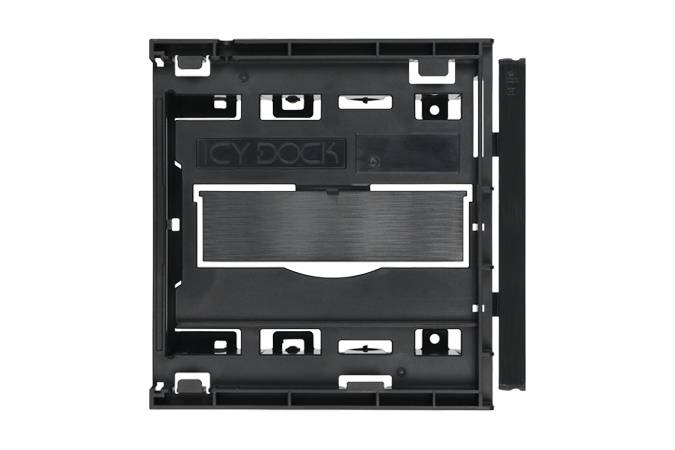 ICY DOCK FLEX-FIT Duo MB343SPO - Laufwerksschachtadapter - 5.25" to 1 x 3.5" and 1 x 5.25" Slim Line (13,3 cm bis 1 x 8,-3