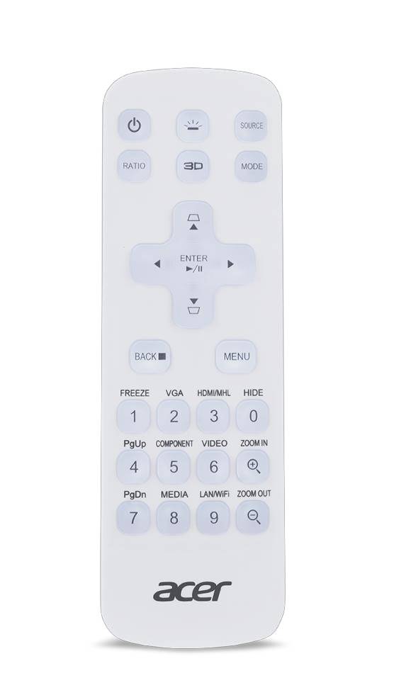 Acer Consumer - Universalfernbedienung - 25 Tasten-2