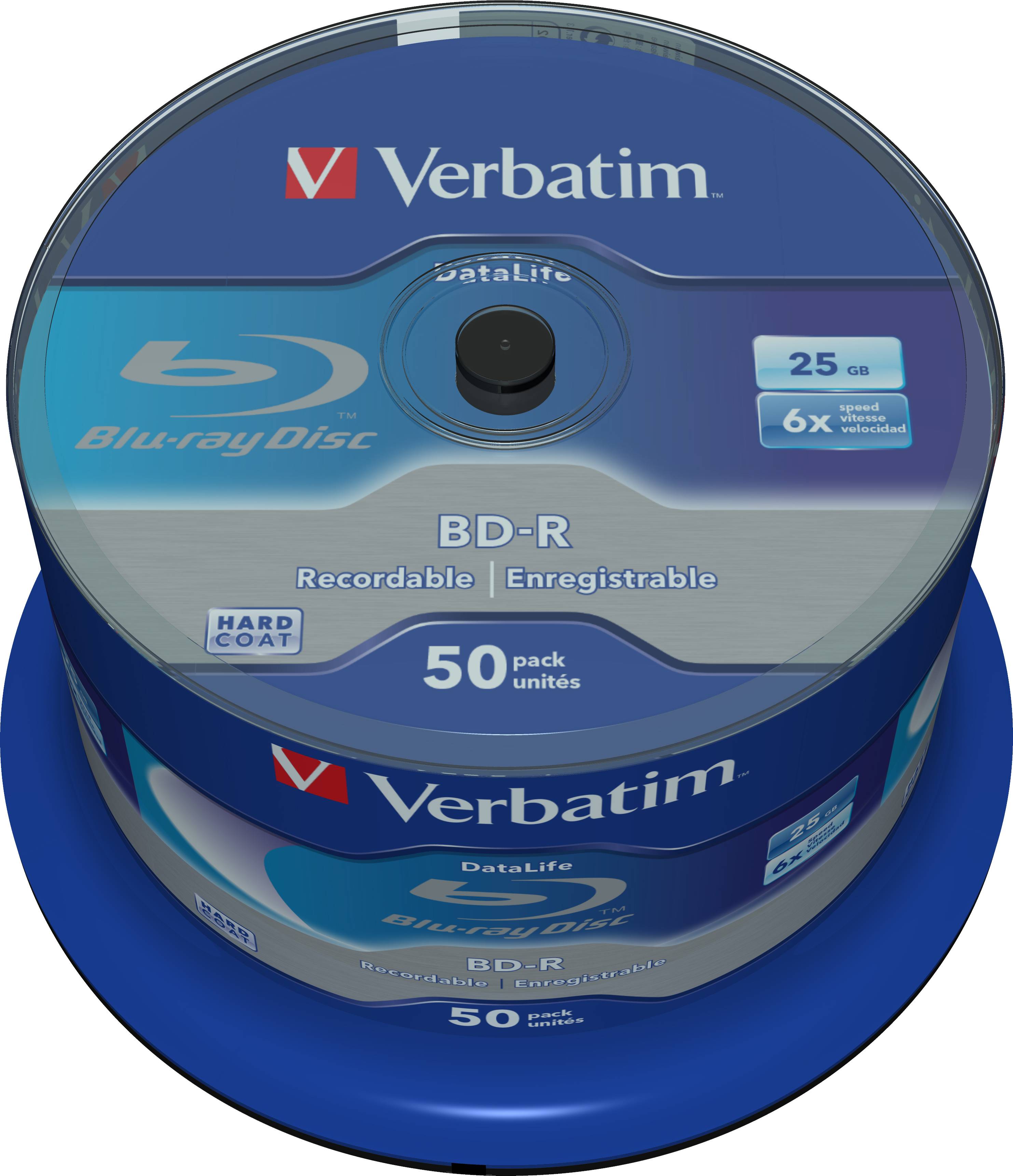 Verbatim DataLife - 50 x BD-R - 25 GB 6x - Spindel-1