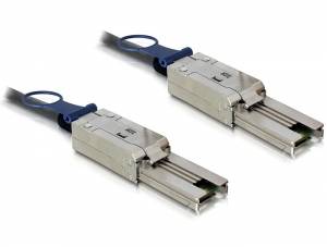 Delock - Externes SAS-Kabel - 4x Shielded Mini MultiLane SAS (SFF-8088)-1