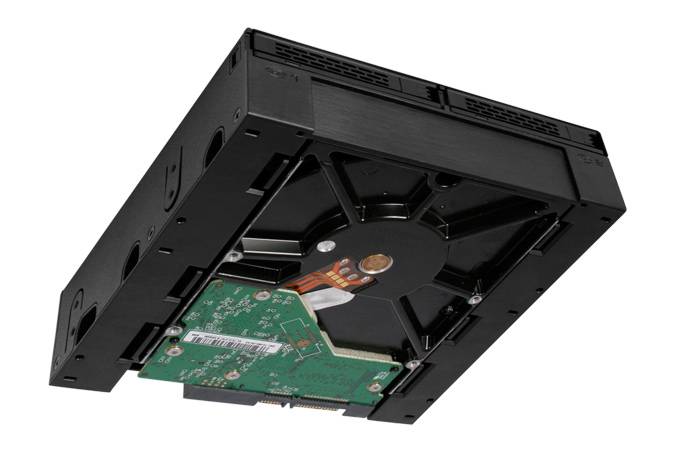 ICY Dock ExpressCage MB322SP-B - Mobiles Speicher-Rack - 5,25"" bis 3,5"" / 2,5"" (13,3 cm bis 8,9/6,4 cm)-1