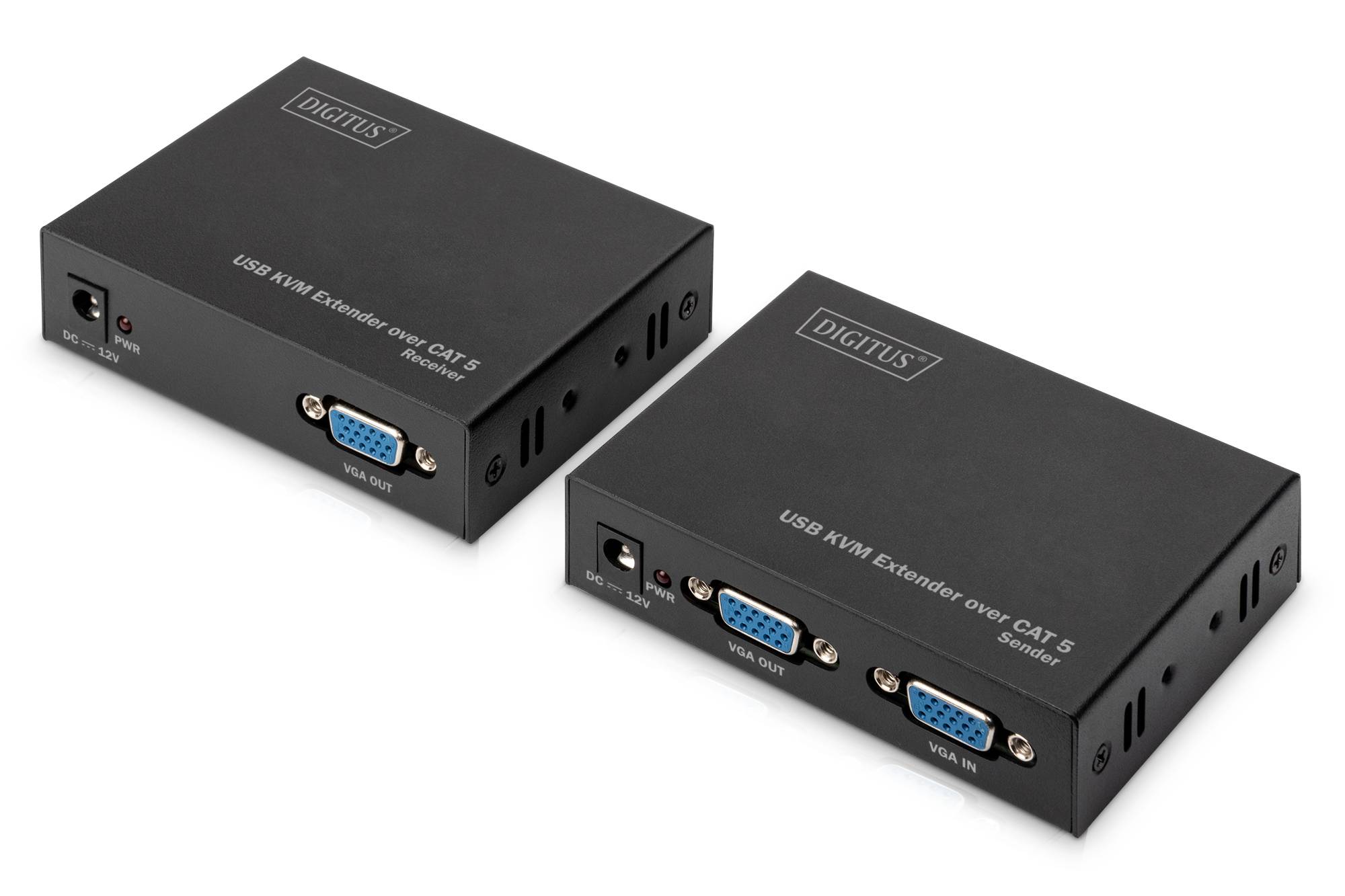 DIGITUS - USB KVM Extender über Cat 5-0