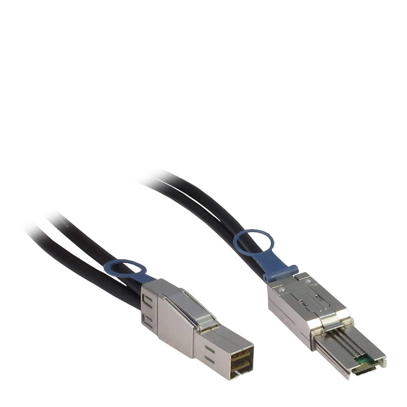 Inter-Tech Externes SAS-Kabel - SAS 12Gbit/s - 36-polig 4x Shielded Mini MultiLa-1