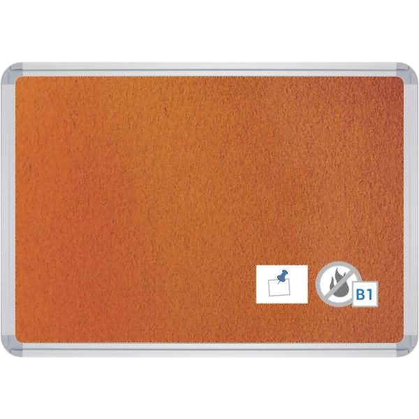 Pinntafel Filz schwer entflammbar B2000xH1200xT22mm orange-0