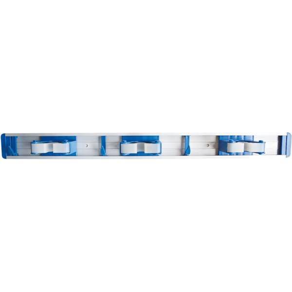 Besenhalter Eco Trio 48,5cm silber-blau