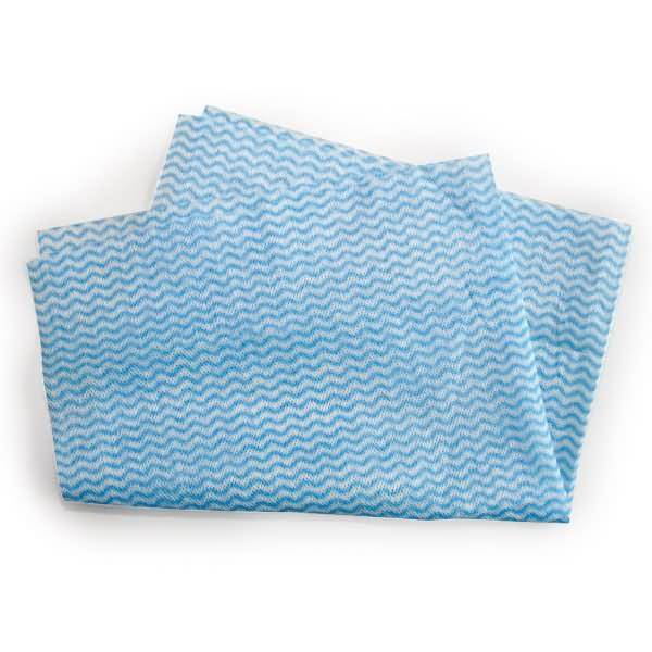 Spül- und Reinigungstuch Eco gelegt 51x37cm VE=50 Stück blau-weiß-0