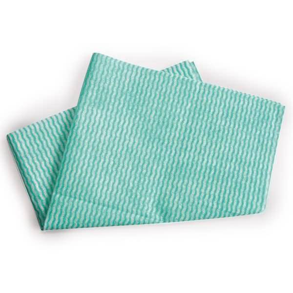 Spül- und Reinigungstuch Eco gelegt 51x37cm VE=50 Stück grün-weiß-0