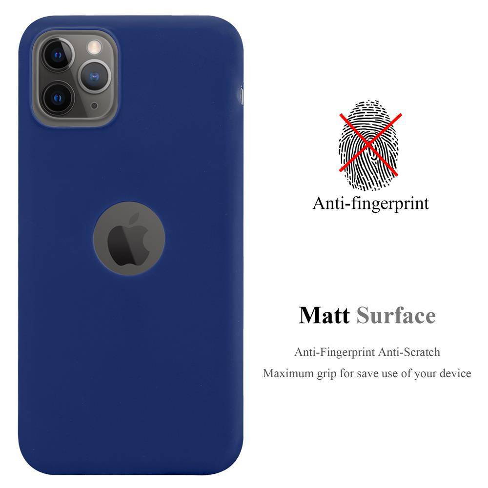 Cadorabo Hülle für Apple iPhone 11 PRO MAX Schutzhülle in Blau Handyhülle TPU Silikon Etui Case Cover-1