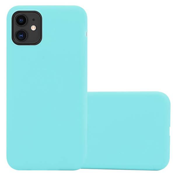 Cadorabo Hülle für Apple iPhone 11 Schutzhülle in Blau Handyhülle TPU Silikon Etui Case Cover