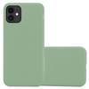 Cadorabo Hülle für Apple iPhone 11 Schutzhülle in Grün Handyhülle TPU Silikon Etui Case Cover