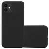 Cadorabo Hülle für Apple iPhone 11 Schutzhülle in Schwarz Handyhülle TPU Silikon Etui Case Cover